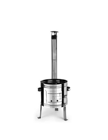 Soba pentru ceaun/tuci, inox, burlan, cot,...