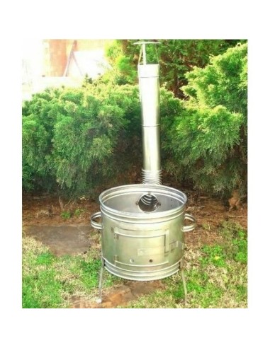 Soba pentru ceaun/tuci, inox, burlan, cot,...