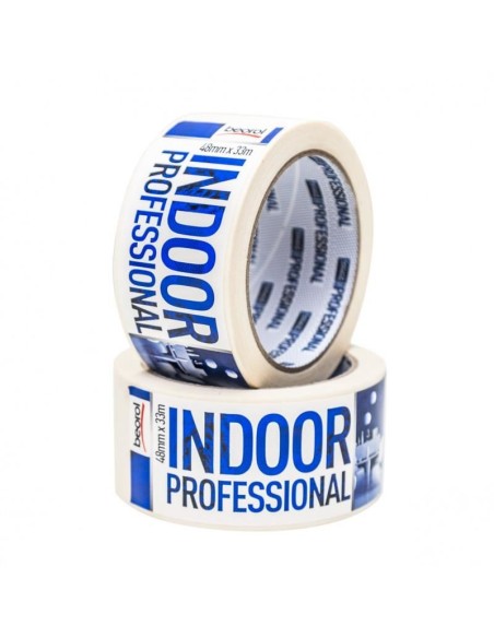 Banda acoperire, 48 mm x 33 m, Indoor Profesional, solvent, alba, Beorol