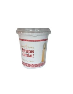 Set 100 buc Pahare de Pasti, Hristos a Inviat, din...