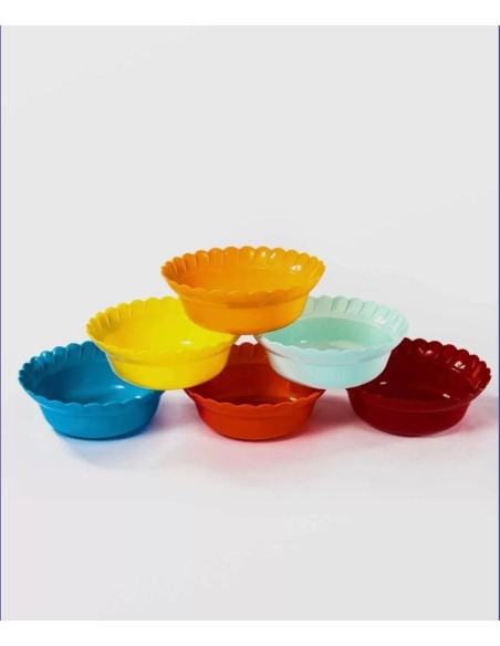 Castron pentru salata din plastic, 23 cm, Sterk, diverse culori