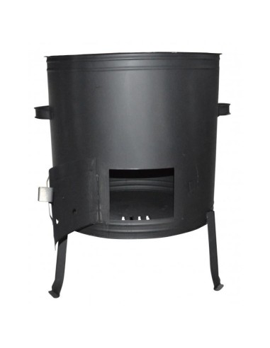 Soba pentru ceaun/tuci, 60 cm, vas 100 L