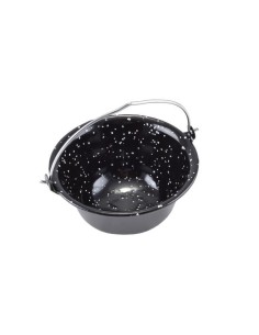 Ceaun pentru servire emailat, 0.8 L, negru perlat,...