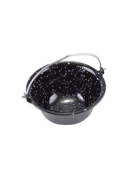 Ceaun pentru servire emailat, 0.8 L, negru perlat, Perfect Home