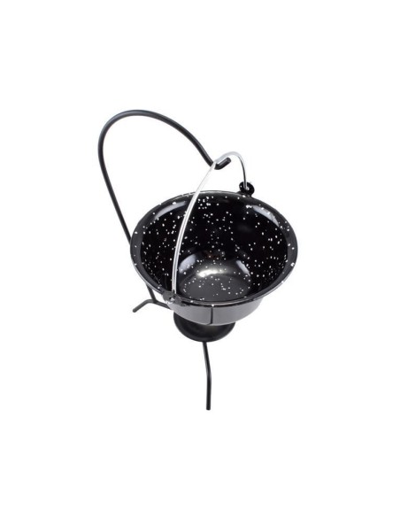 Ceaun pentru servire emailat, 0.8 L, negru perlat, Perfect Home