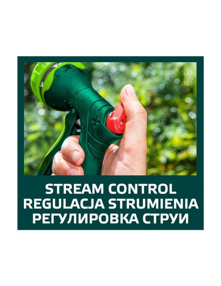 Pistol stropit gradina, cu accesorii, 7 moduri, 1/2", Verto