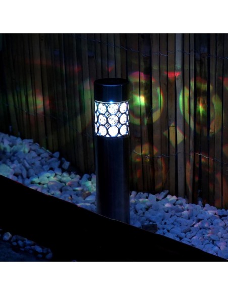 Lampa solara pentru gradina, LED, 6.25x37.5 cm, Wezen