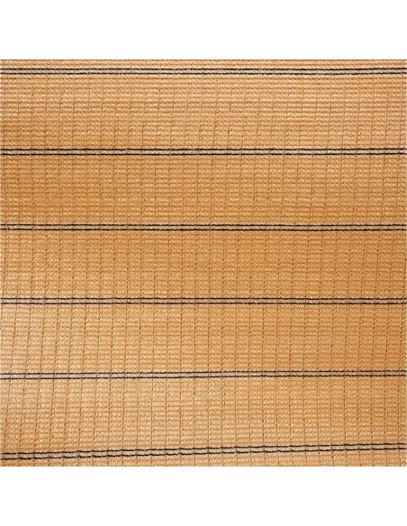 Paravan pentru balcon, terasa, gard, bej, 185 g/m2, UV, 10x1.5 m