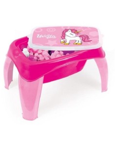 Masuta de activitati Dolu cu 42 cuburi de construit ,12...