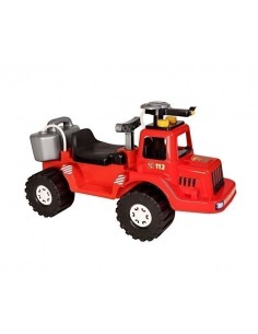 Camion de pompieri pentru copii, fara pedale, cu...