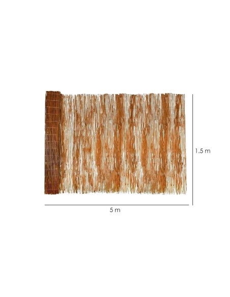 Gard/paravan din trestie, 5x1.5 m