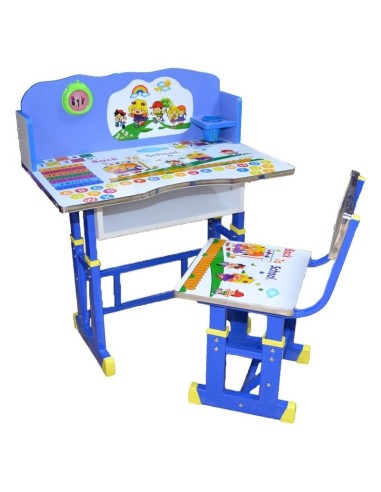 Birou cu scaunel pentru copii, reglabile, cu...