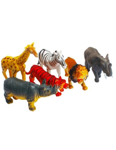 Set Figurine Animale Salbatice, 6 piese
