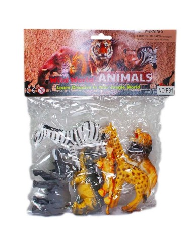 Set Figurine Animale Salbatice, 6 piese