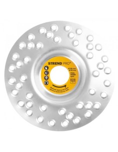 Disc circular slefuit, modelat, cu gauri, otel carburat,...