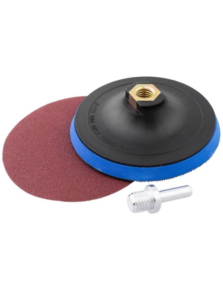 Suport cauciuc cu scai, pentru flex, 125 mm, Richmann