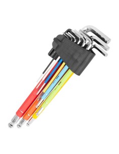 Set 9 chei hexagonale imbus extra-long magnetica Richmann
