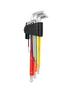 Set 9 chei hexagonale imbus extra-long magnetica Richmann 2