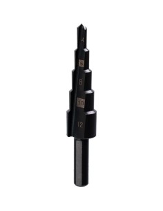 Burghiu pentru metal, in trepte, titan, 4-12 mm, Richmann...