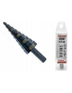 Burghiu pentru metal, in trepte, titan, 4-20 mm, Richmann... 2