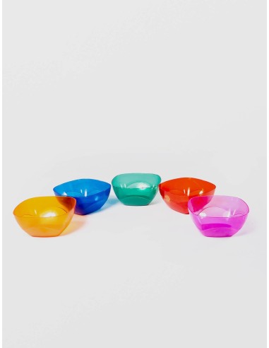 Bol cristal patrat, 23x23x13 cm, Sterk, diverse...