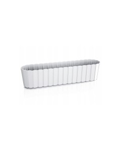 Jardiniera decorativa, alb, 7.9 L, 58.7x14.4x13 cm,...