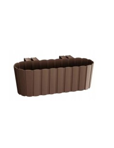 Jardiniera decorativa, suport plastic, maro, 4.9 L,...