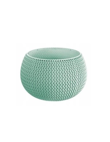 Ghiveci decorativ pentru flori, rotund, verde,...