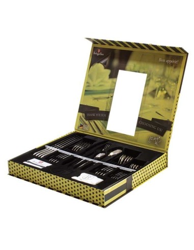 Set de tacamuri inox, 24 piese, Berlinger Haus...