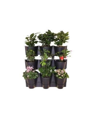 Ghivece decorative de flori, modular, antracit,...