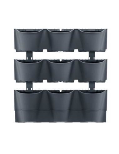 Ghivece decorative de flori, modular, antracit,...