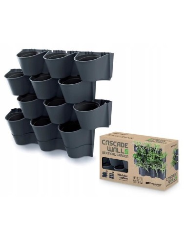 Ghivece decorative de flori, modular, antracit,...