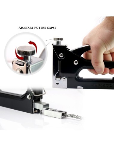 Capsator manual, capse tip J/53, 4-14 mm, Jufisto