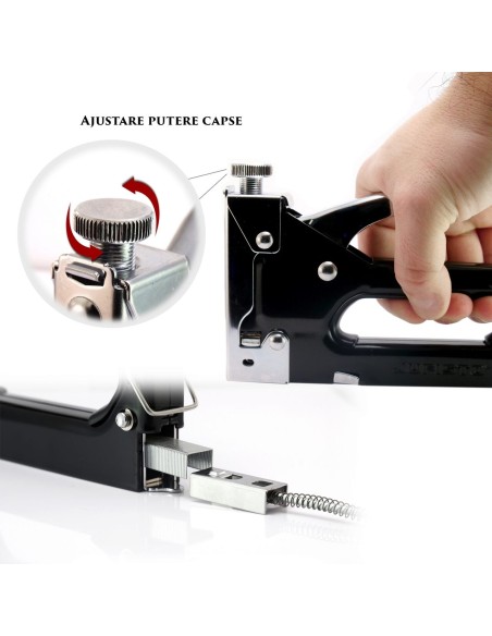 Capsator manual, capse tip J/53, 4-14 mm, Jufisto
