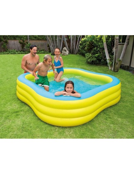 Piscina gonflabila copii, Intex, Family, 229 x 229 cm, 1215 Litri, 57495