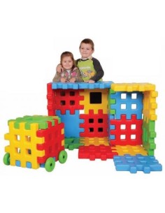 Set constructie cuburi gigant, 20 piese, 35X35 cm,... 2