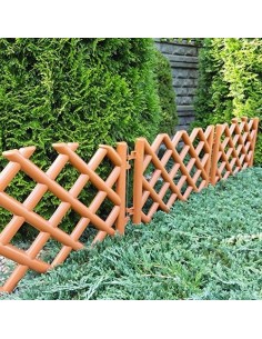 Gardulet de gradina, 3,5 metri, imitatie de lemn, set 5...