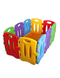 Tarc de joaca pentru copii, modular, Colorful Nest, 130 x...