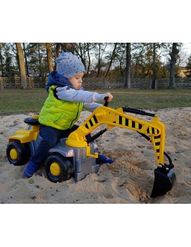 Camion pentru copii, cu excavator rotativ Pick...