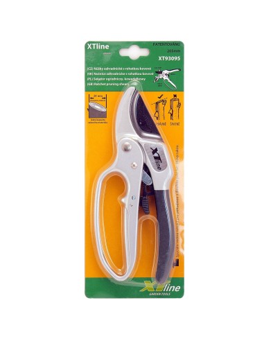 Foarfeca gradina, tip ghilotina, cu clichet,...