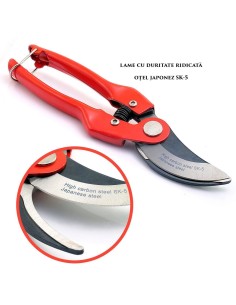 Foarfeca gradina, tip bypass, profesionala, 22 cm, XTline 2