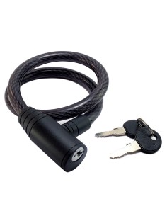 Lacat antifurt pentru bicicleta, cablu din otel acoperit...