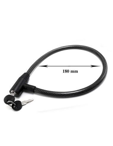Lacat antifurt pentru bicicleta, cablu din otel...