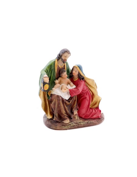 Decoratiune Craciun, polirasina, Nasterea lui Iisus, 10.5x6x12 cm, Magic Home