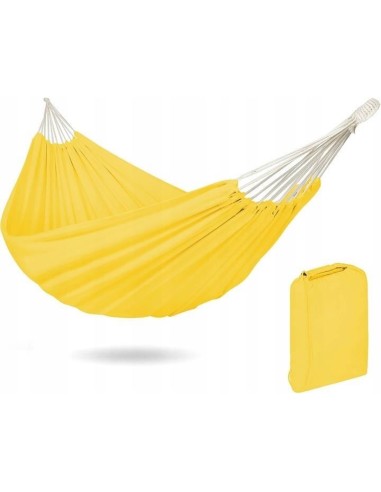 Hamac textil, protectie franghie, galben, max...
