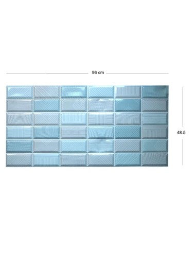 Panou decorativ, PVC, model caramida 3D,...