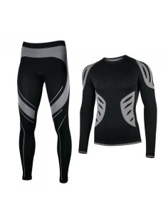 Set indispensabili si bluza de corp, termici, negru,...