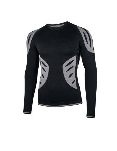 Set indispensabili si bluza de corp, termici, negru, marimea L