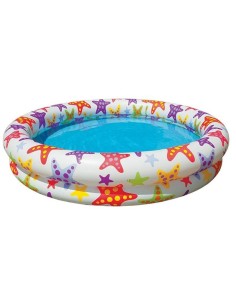 Piscina gonflabila copii, Intex Stars, multicolor, 134...