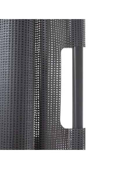 Poarta, plasa, de siguranta, protectie copii, retractabila, gri, 13x160x85 cm, Ruhhy